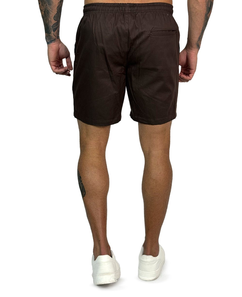 Shorts Marrom Possible Masculino - Tommy Hilfiger