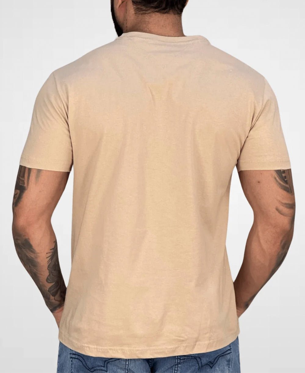 Camiseta Caqui Masculina Est.1985 - Tommy Hilfiger