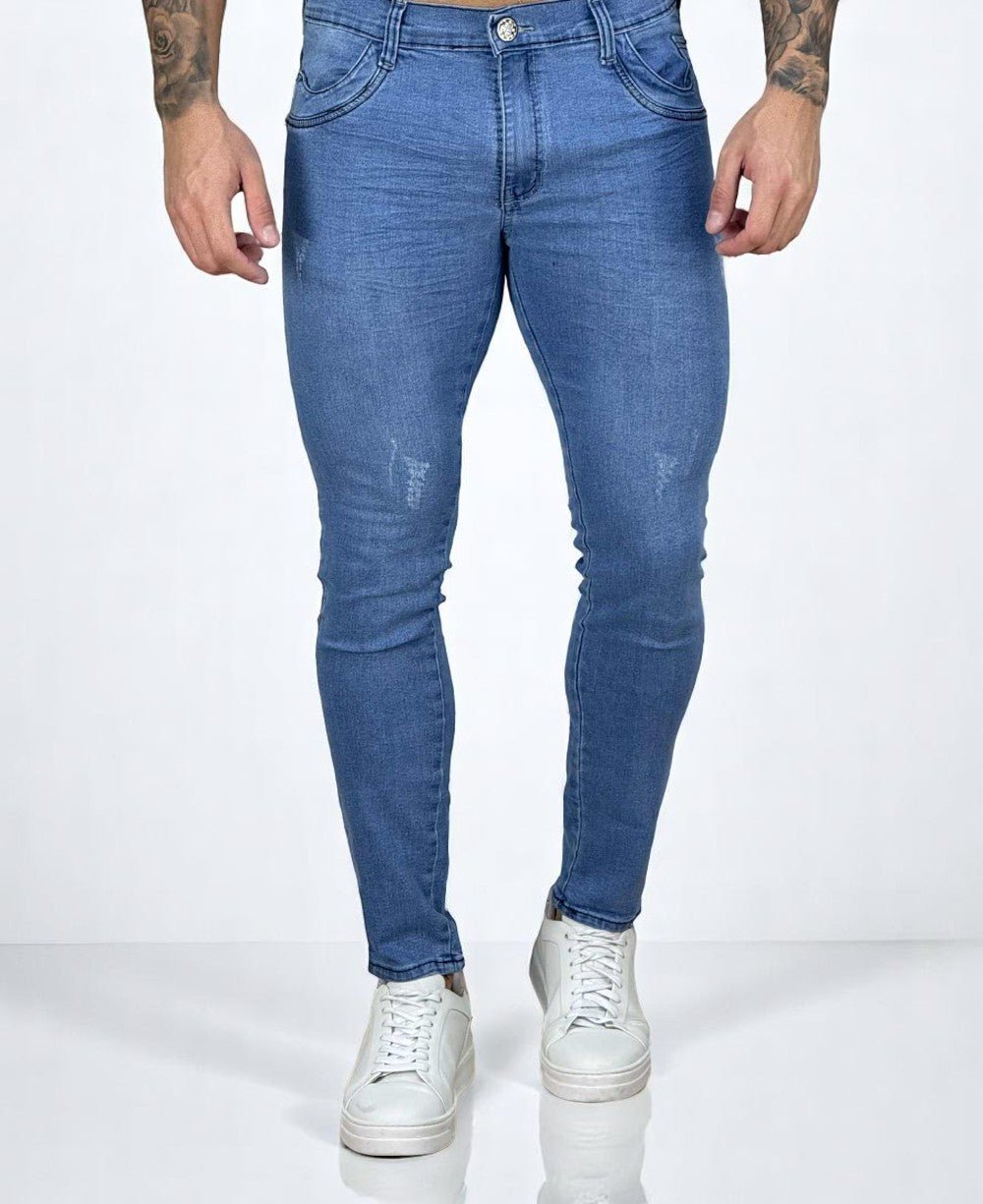 Calça Jeans Médio Masculina com Lycra - Rota