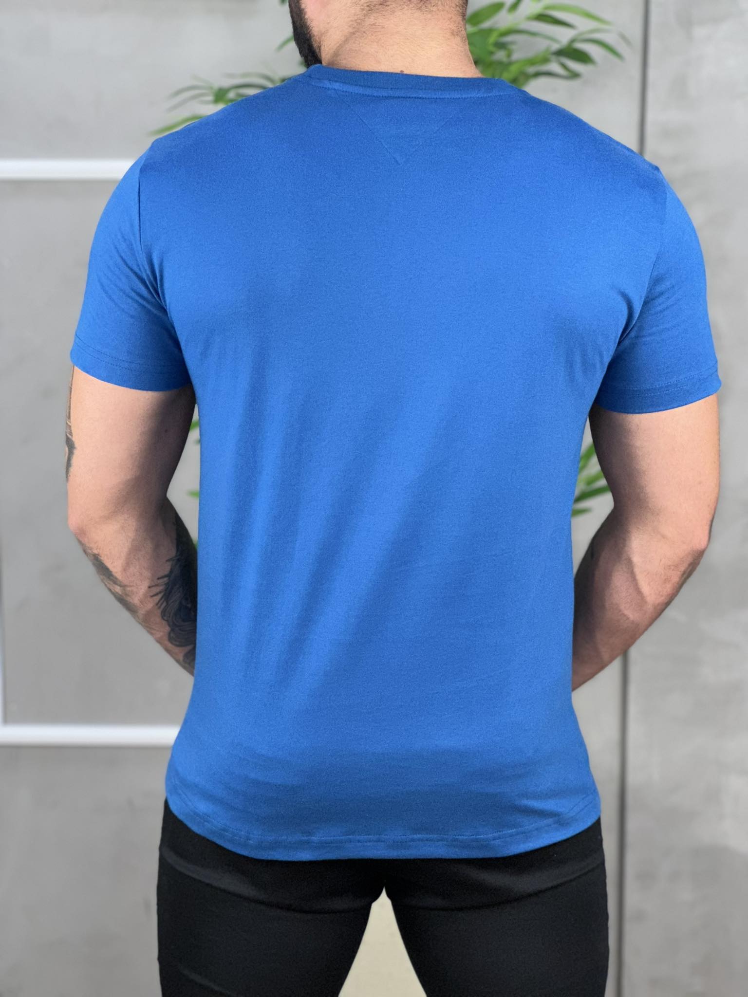 Camiseta Azul Masculina Est. 1985 - Tommy Hilfiger