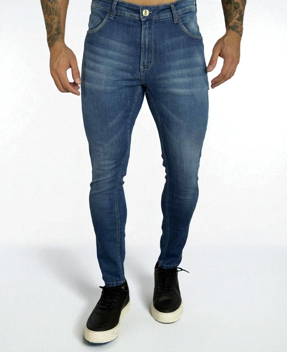 Calça Jeans Azul Sky2 Masculina Skinny- City Denim
