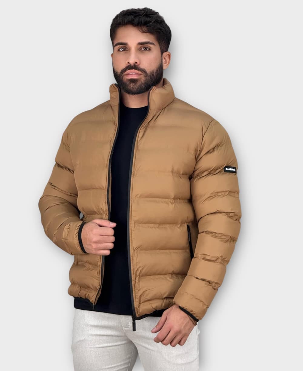 Jaqueta Puffer Caramelo Masculina - Rock & Soda