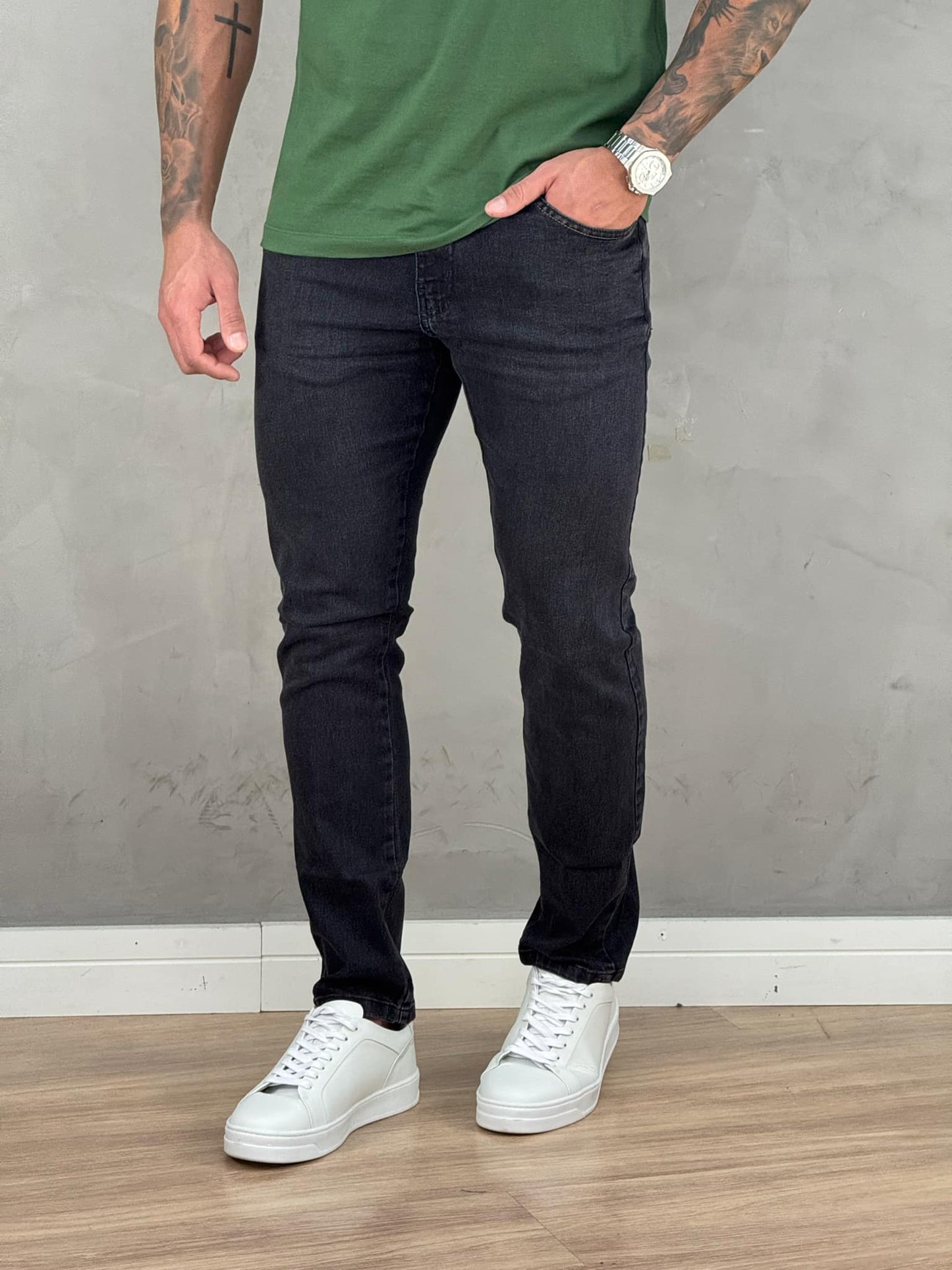 Kit 2 Calças Jeans Masculino Slim - Keep Work