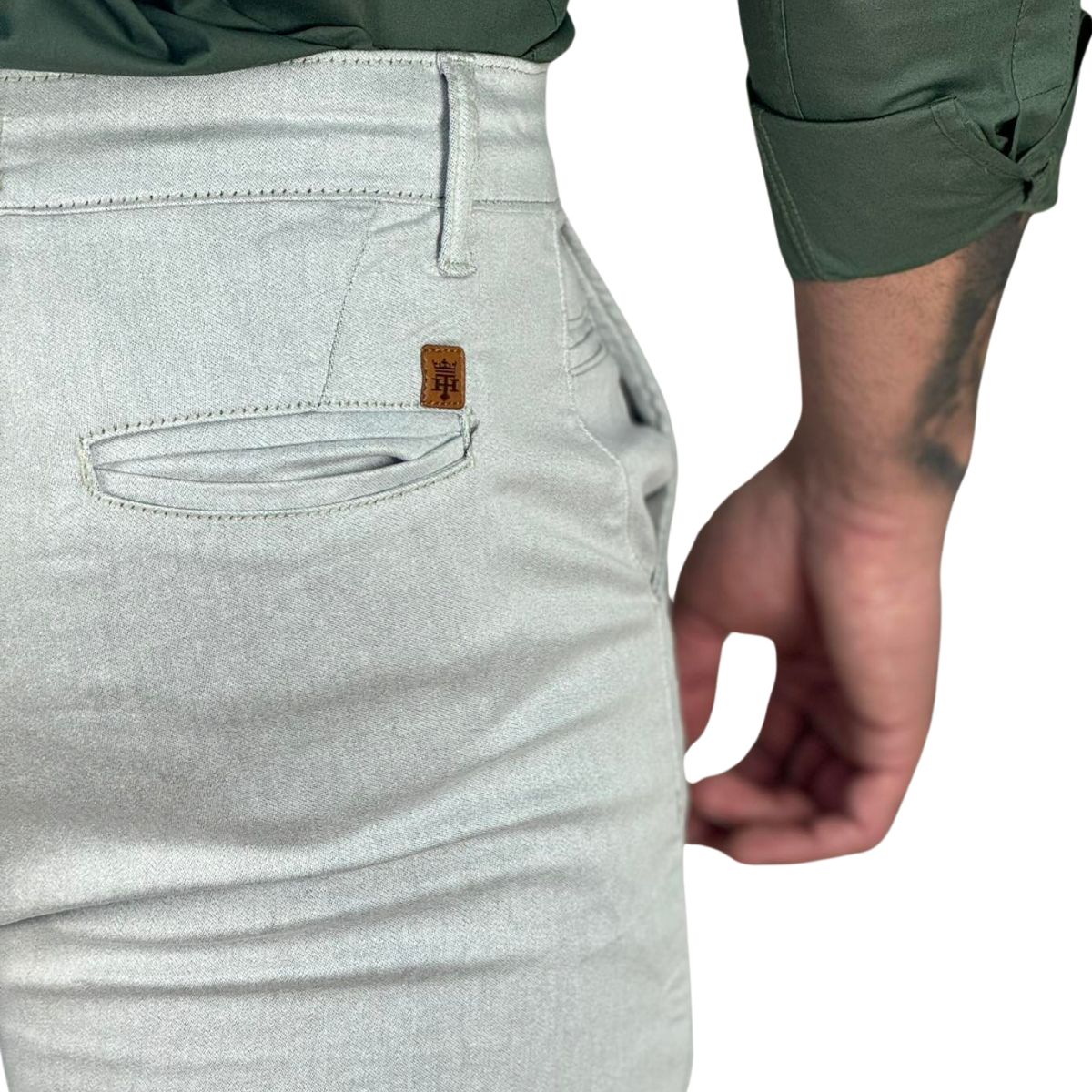 Calça Alfaiataria Gelo Masculina Skinny - Truehero