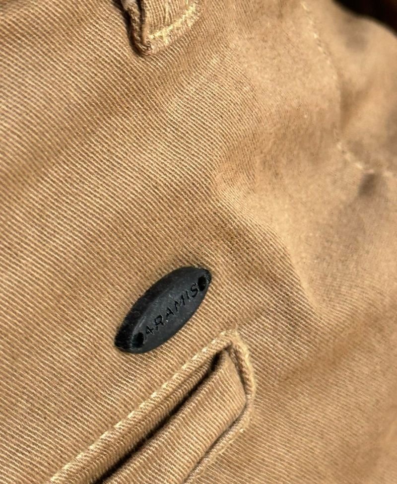 Bermuda Alfaiataria Caqui Escuro Masculina Lisa - Aramis