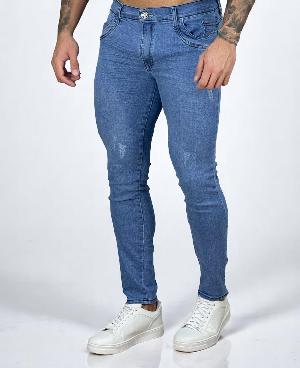 Calça Jeans Médio Masculina com Lycra - Rota