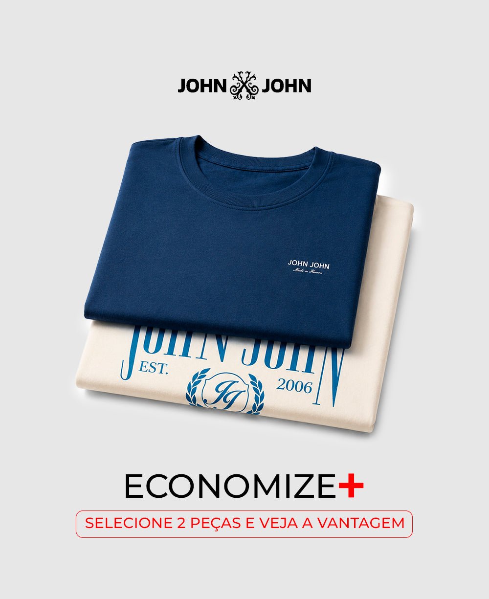 KIT 2 CAMISETAS - JOHN JOHN
