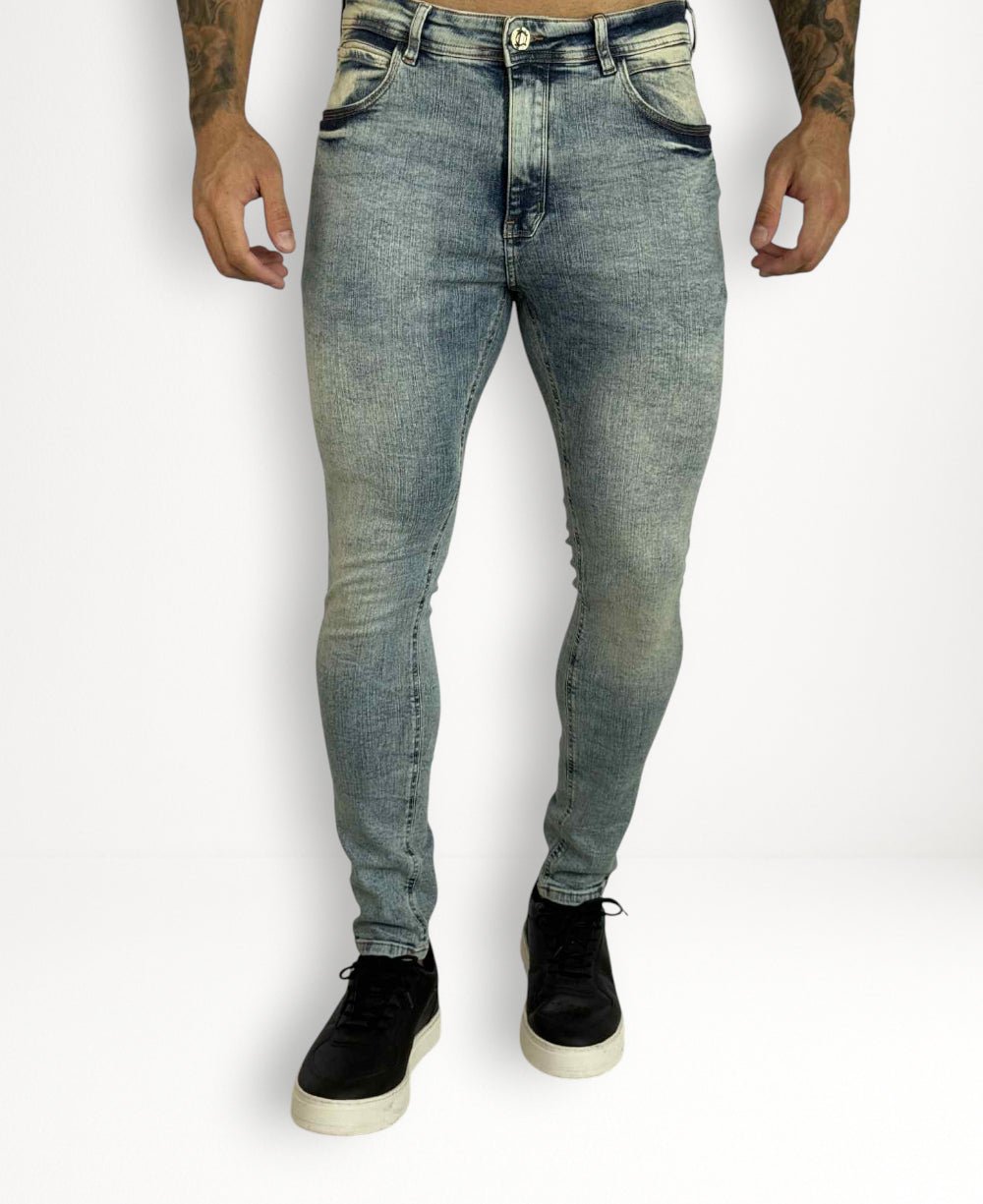 Calça Jeans Ultraclara Reserva Masculina Skinny- City Denim