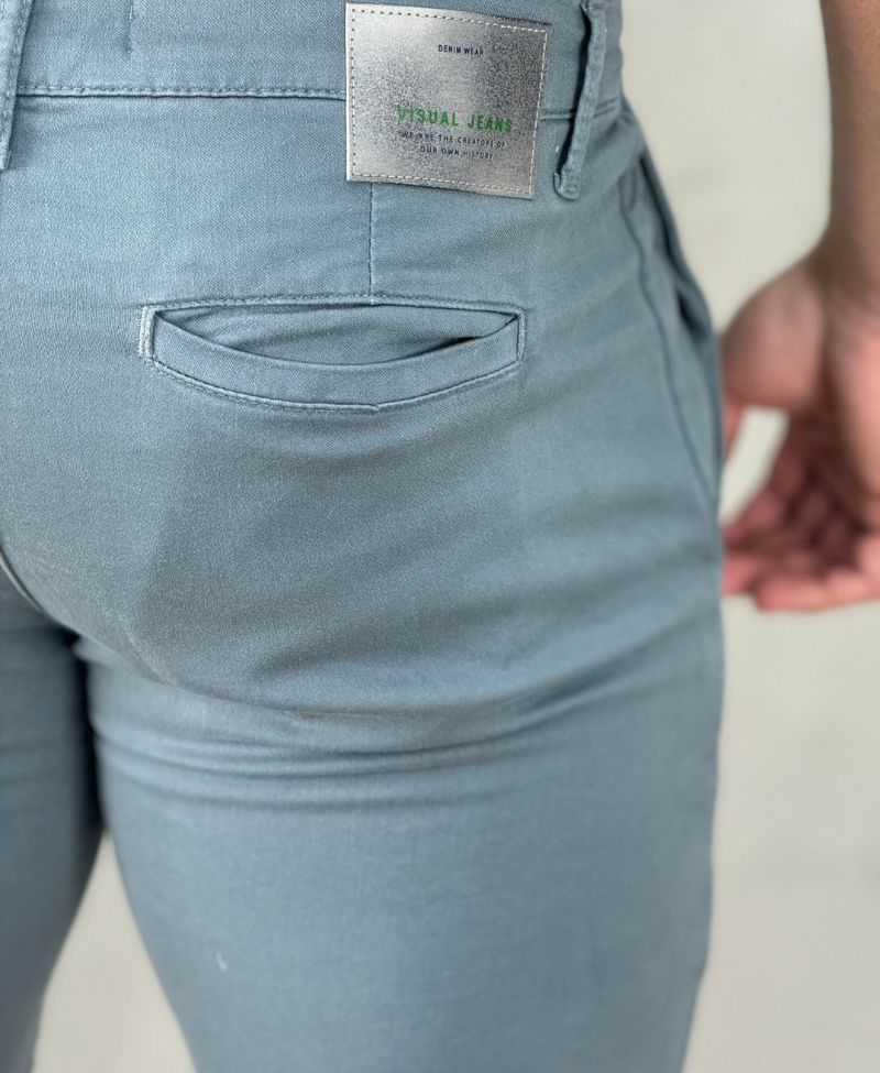 Calça Alfaiataria Chumbo Masculina Skinny - Visual Jeans