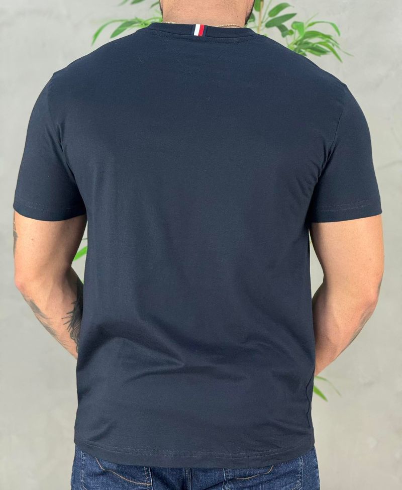 Camiseta Azul Marinho Masculina American Classic - Tommy Hilfiger