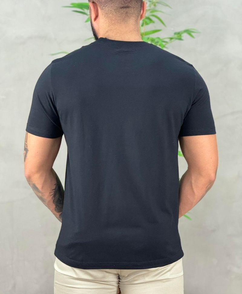 Camiseta Preta Masculina Backstage - Calvin Klein