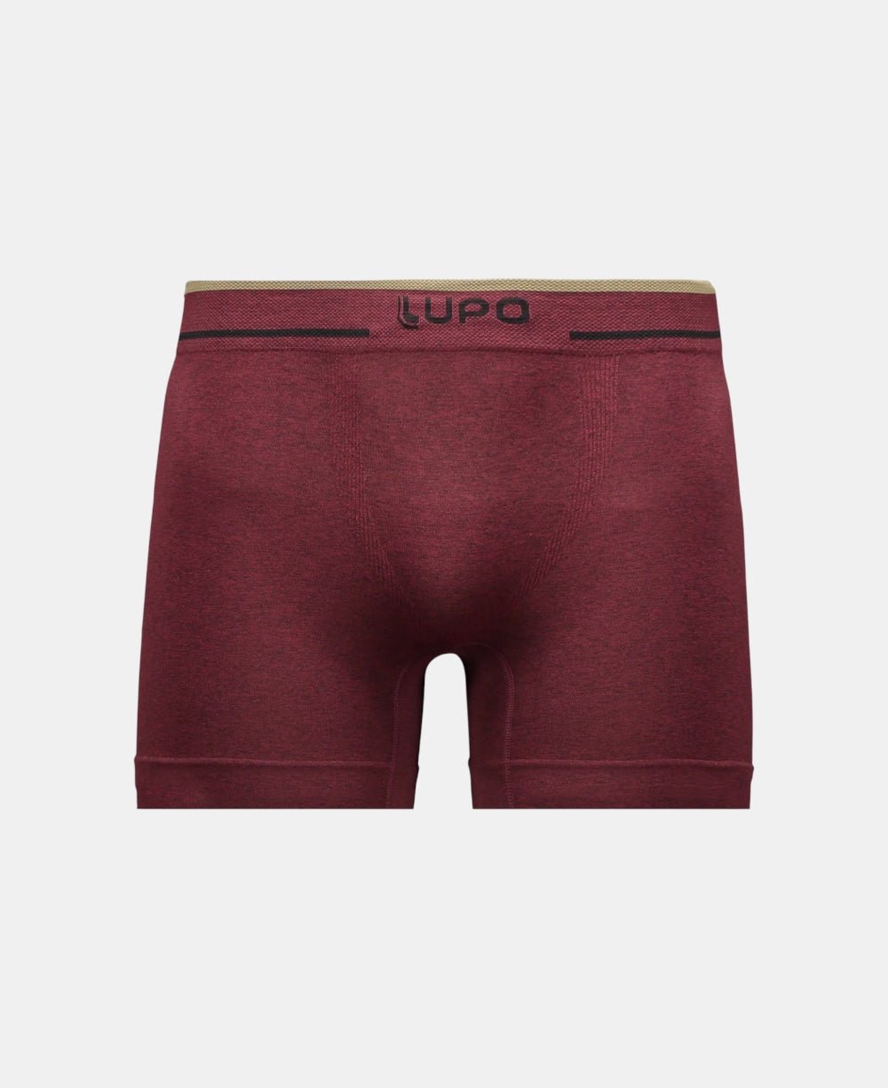 Cueca Boxer Marsala Masculina Poliamida Sem ostura - Lupo