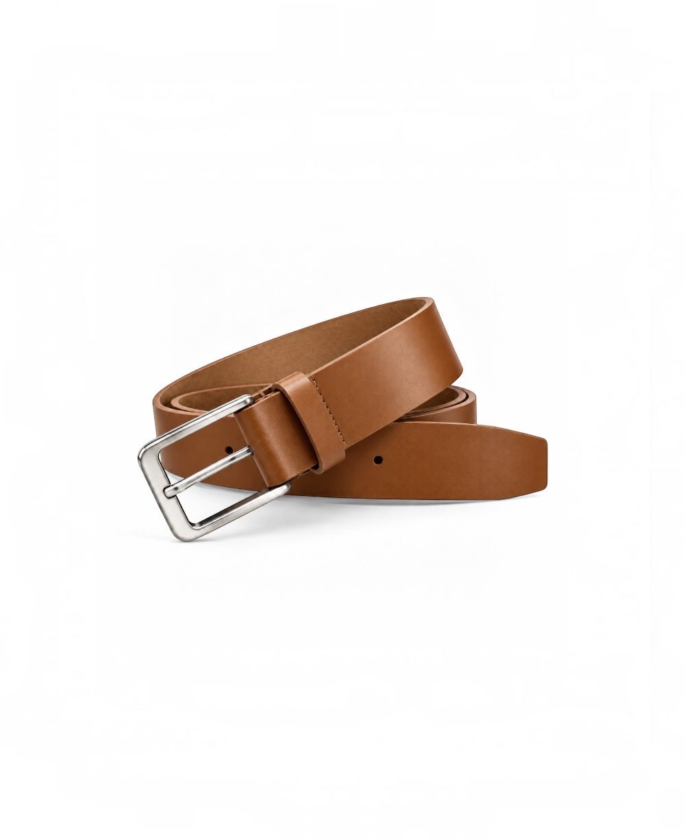 Cinto Caramelo Masculino De Couro - Paladho´s Jeans Wear