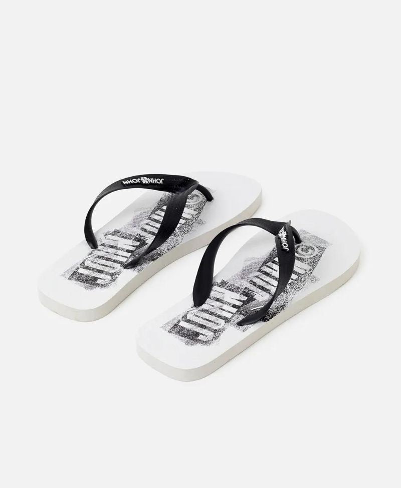 Chinelo Branco Masculino Layers White Black - John John