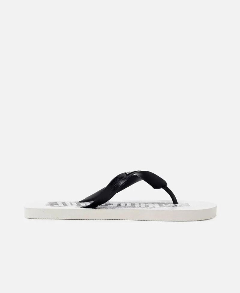 Chinelo Branco Masculino Layers White Black - John John