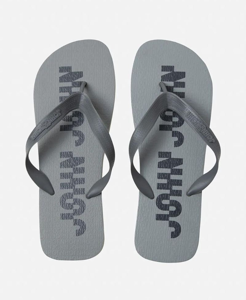 Chinelo Chumbo Masculino Jagged Grey - John John
