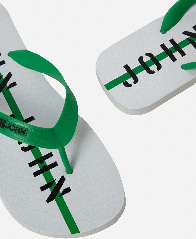 Chinelo Branco Masculino Bold White - John John