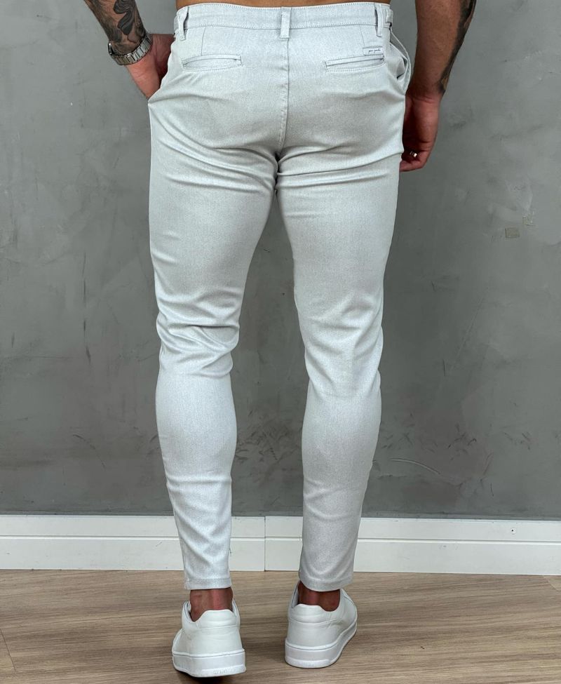 Calça Alfaiataria Gelo Masculina Com Regulagem - Per Pochi