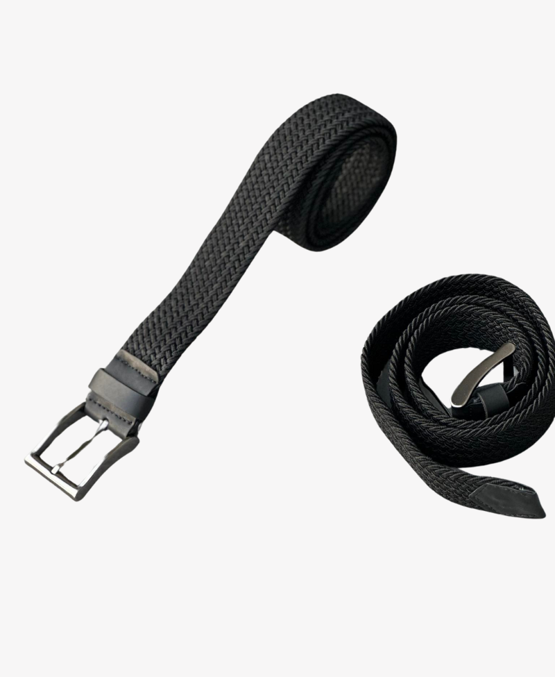 Cinto Preto Masculino Com Elastano - Paladho´s Jeans Wear