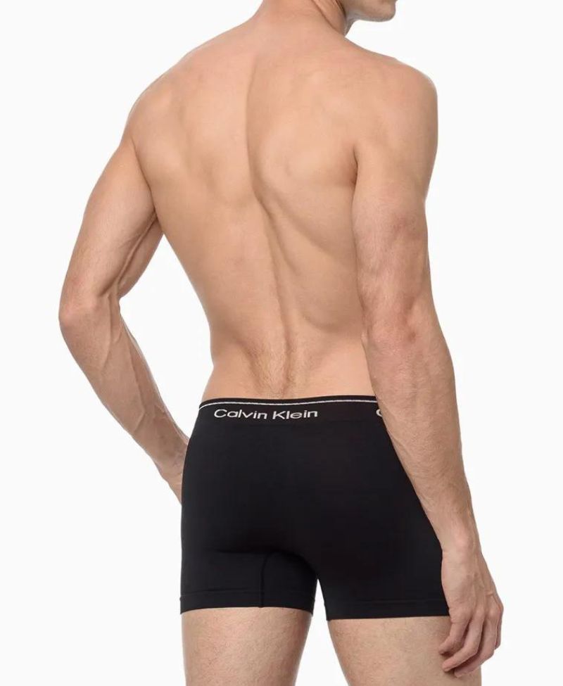 Cueca Box Preta Trunk Modern Cotton - Calvin Klein