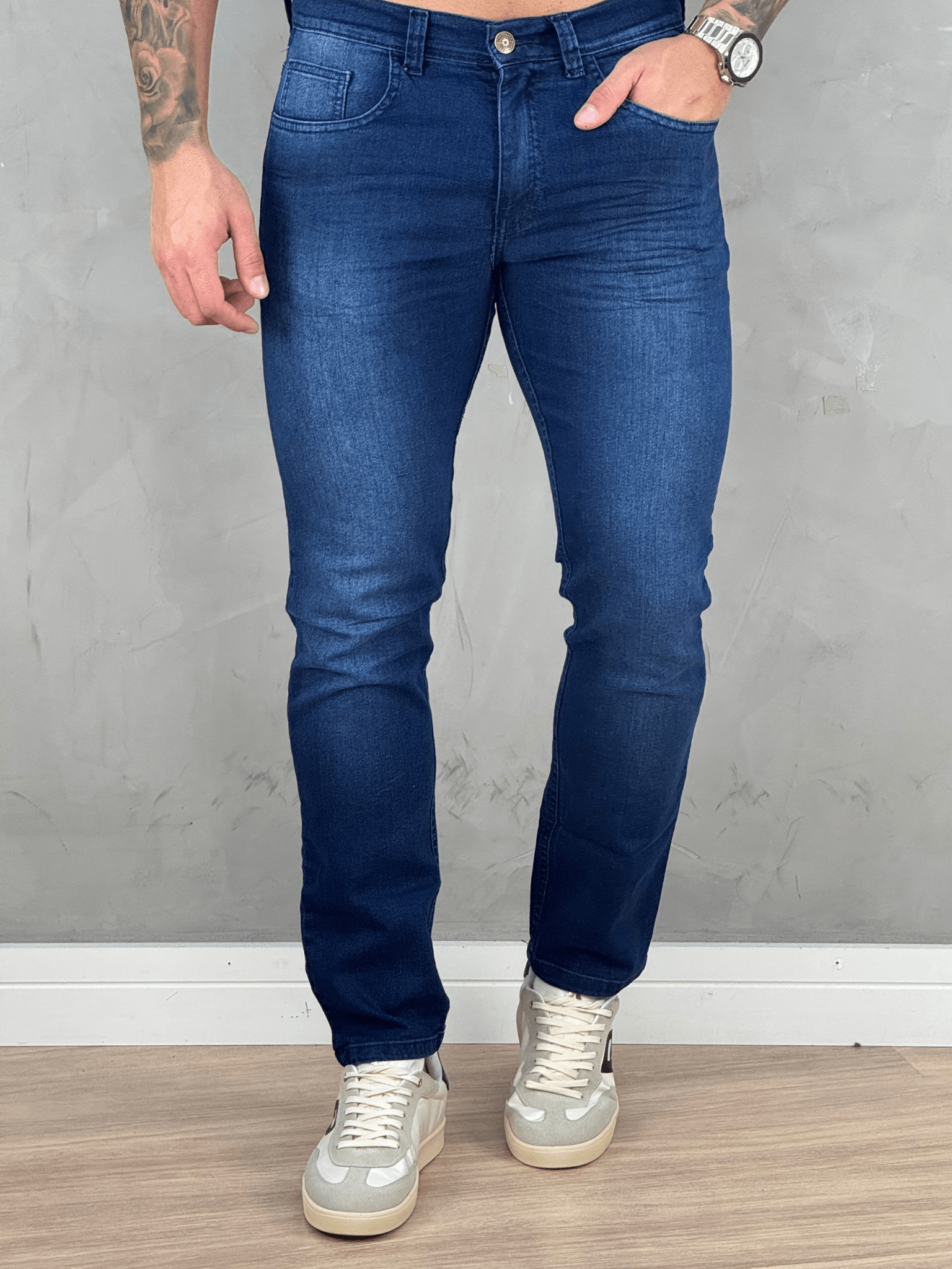 Kit 2 Calças Jeans Masculino Slim - Keep Work
