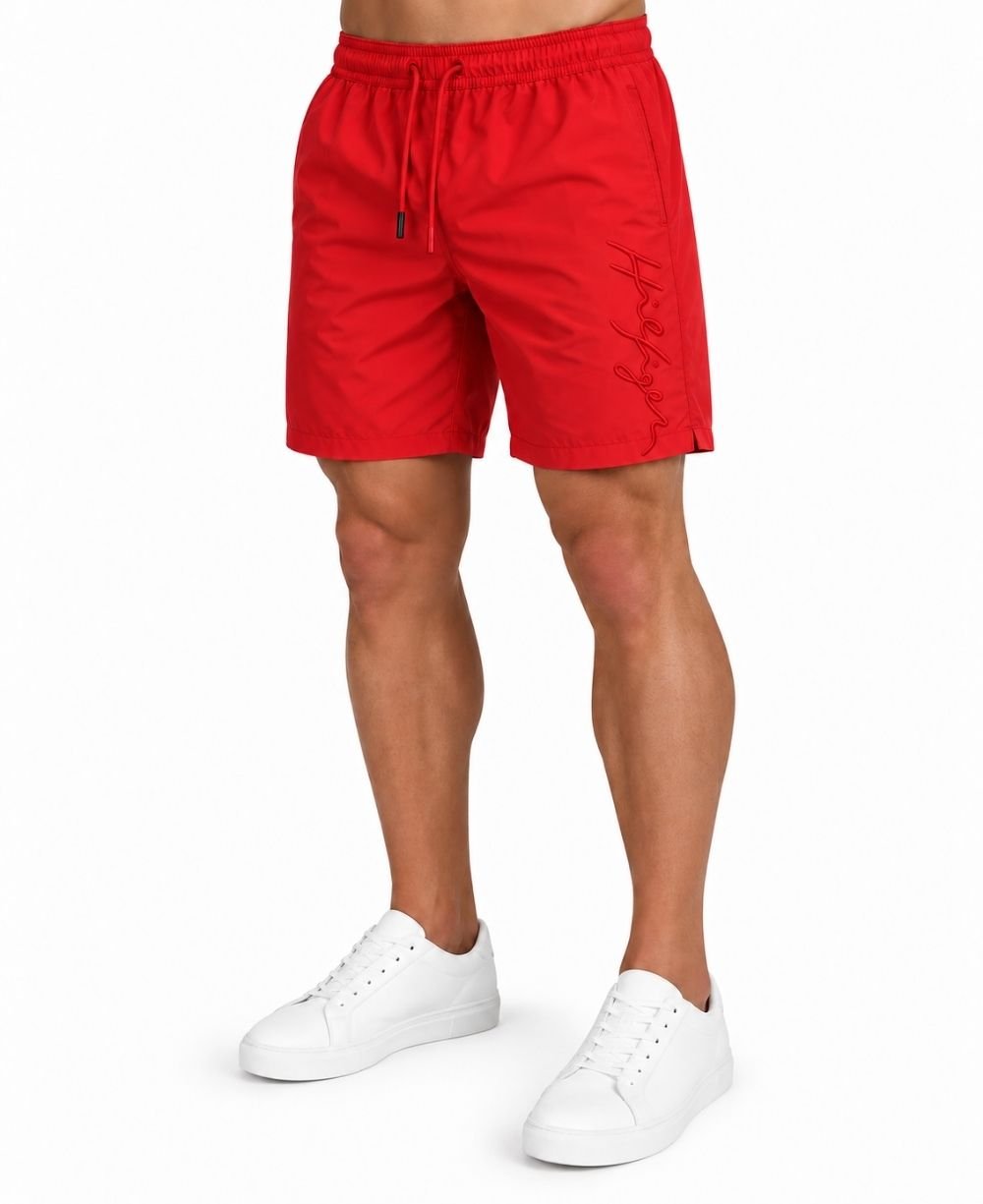 Bermuda Banho Média Detalhe Lateral Th - Tommy Hilfiger