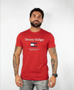 Camiseta Embro Flag Tee Vermelha - Tommy Hilfigier