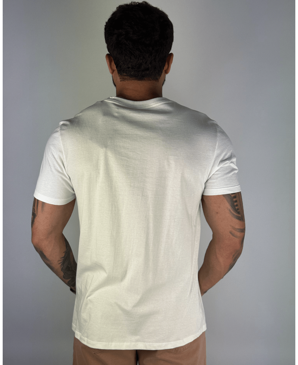 Camiseta Regular Fit Blurred White - John John