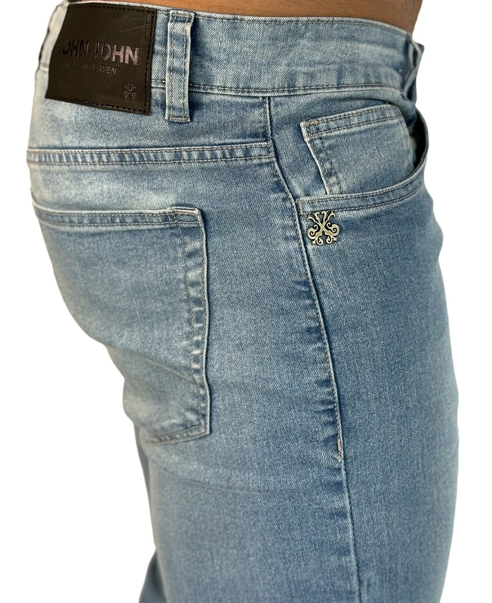 Calça Jeans Claro Masculina Skinny Low - John John