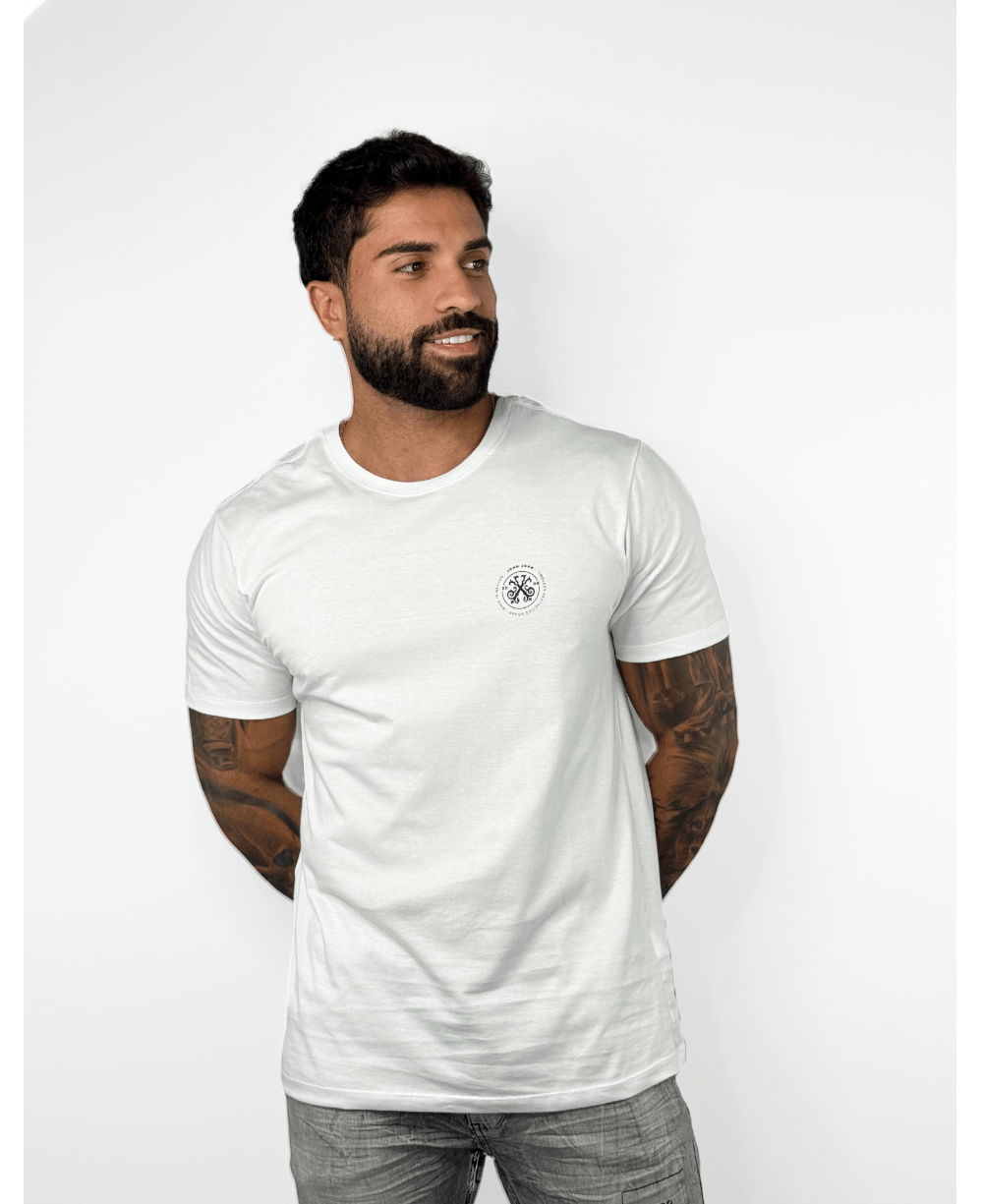 Camiseta Regular Fit Brandh Basic Branco - John John