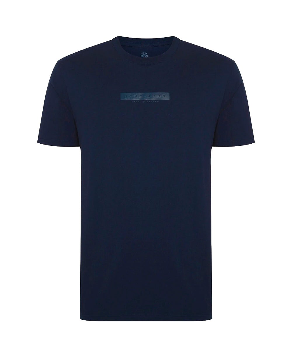 Camiseta Azul Marinho T shirt Rg Technique - John John