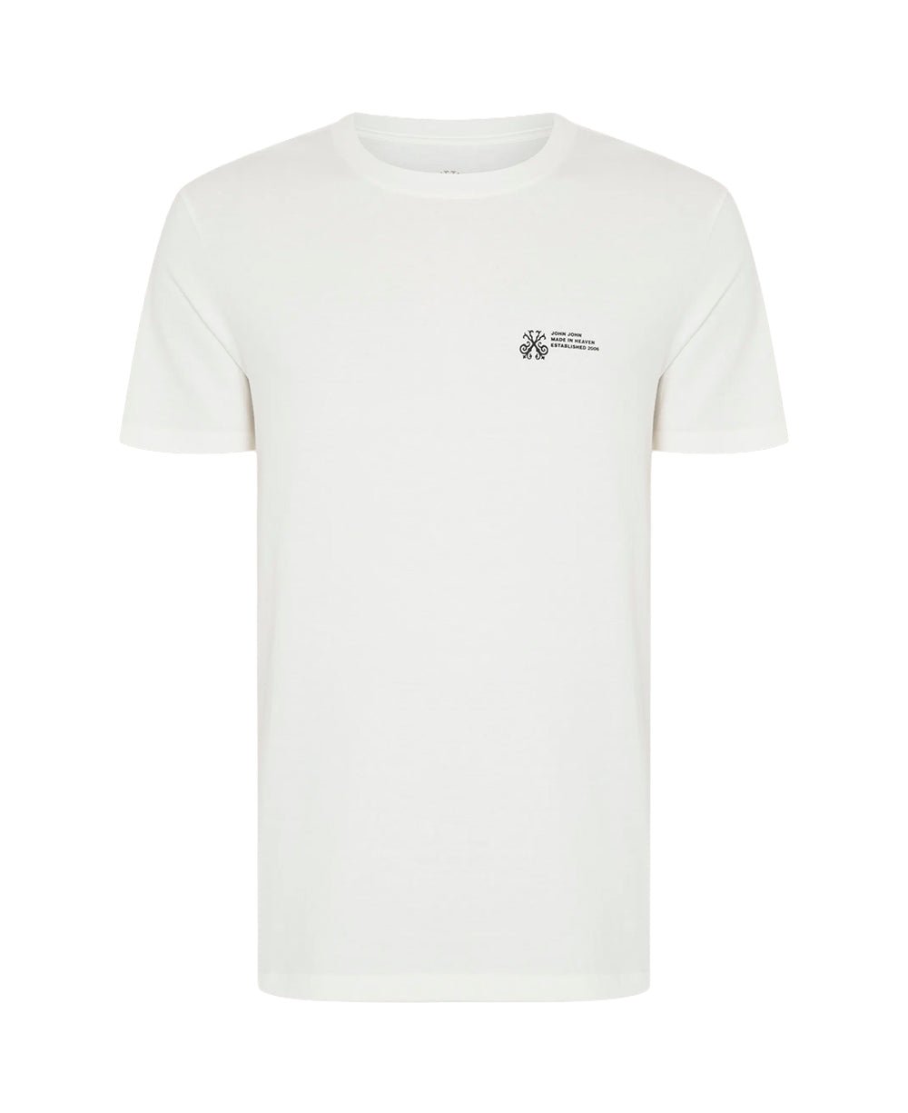 Camiseta Off White Masculina Regular Fit - John John