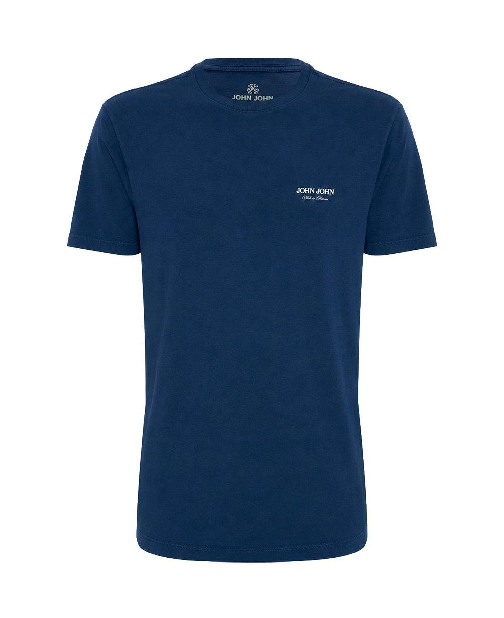 Camiseta Azul Escuro Masculina RG Legacy - John John