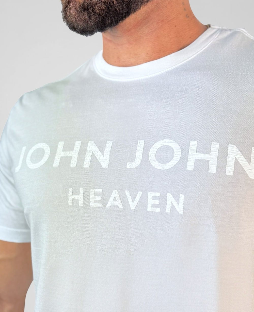 Camiseta Regular Fit 2000s Branco Masculina - John John