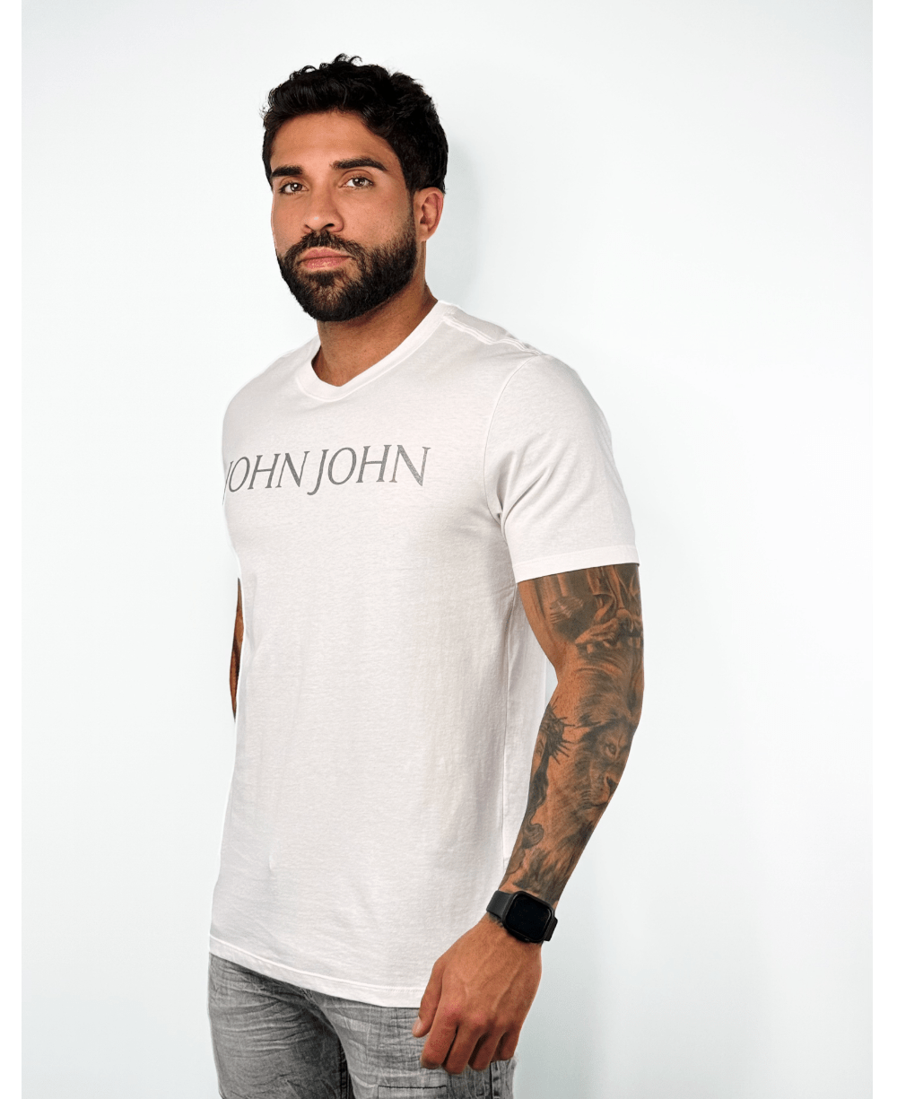 Camiseta Regular Fit Special Branco - John John