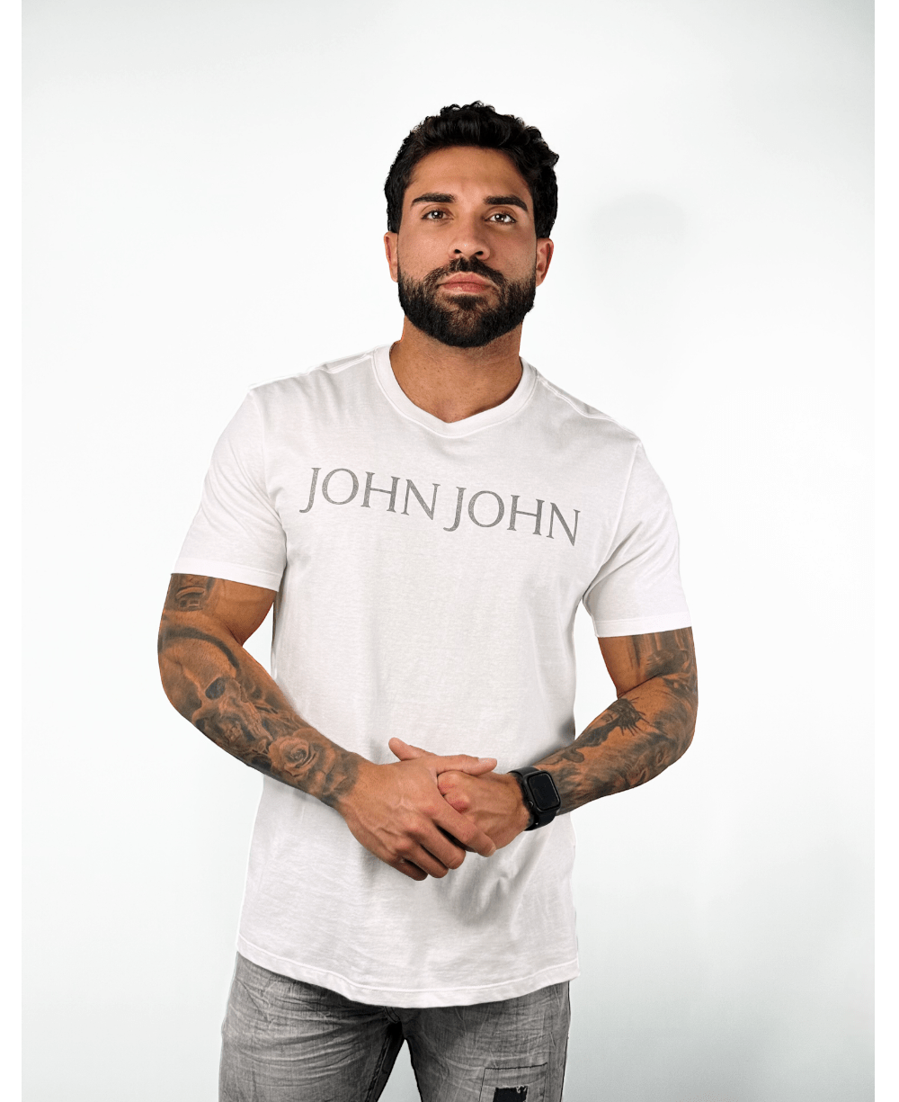Camiseta Regular Fit Special Branco - John John