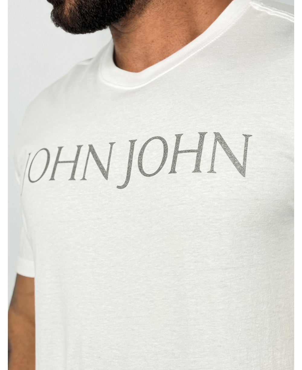 Camiseta Regular Fit Special Branco - John John