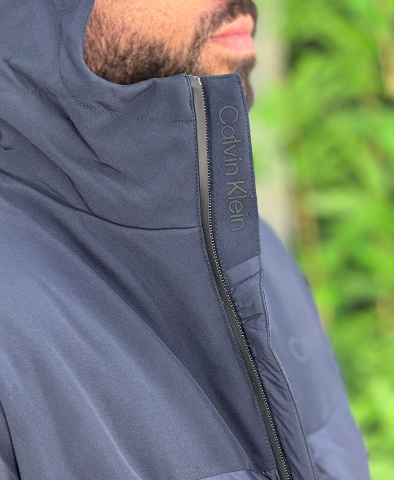 Jaqueta Azul Marinho Masculino Soft Shell - Calvin Klein