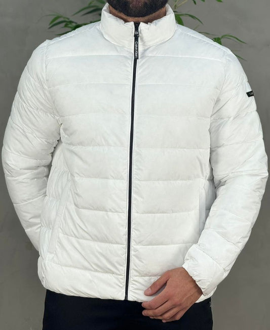 Jaqueta Branco Masculino Matelassê - Calvin Klein