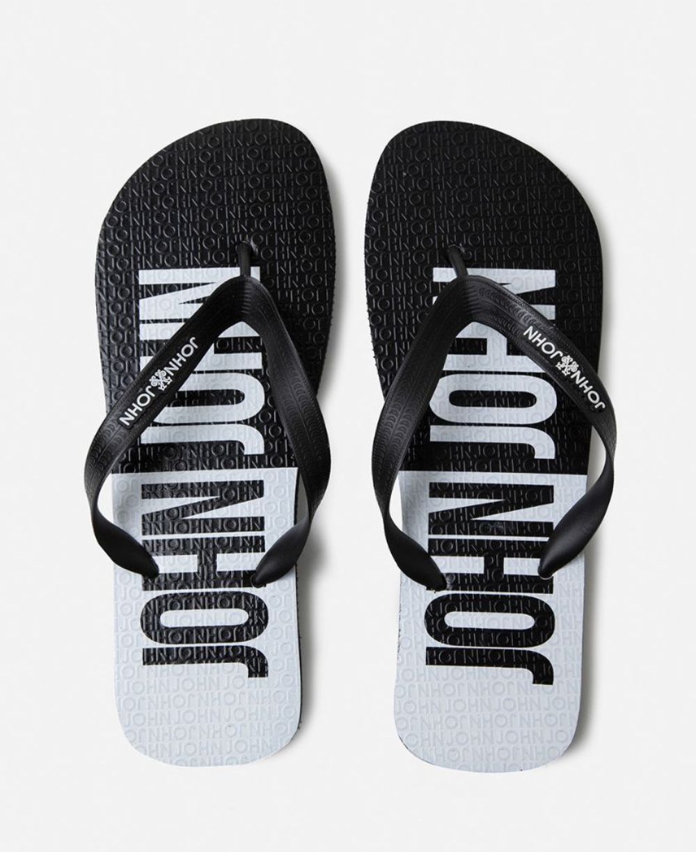 Chinelo Preto Masculino Half Black - John John