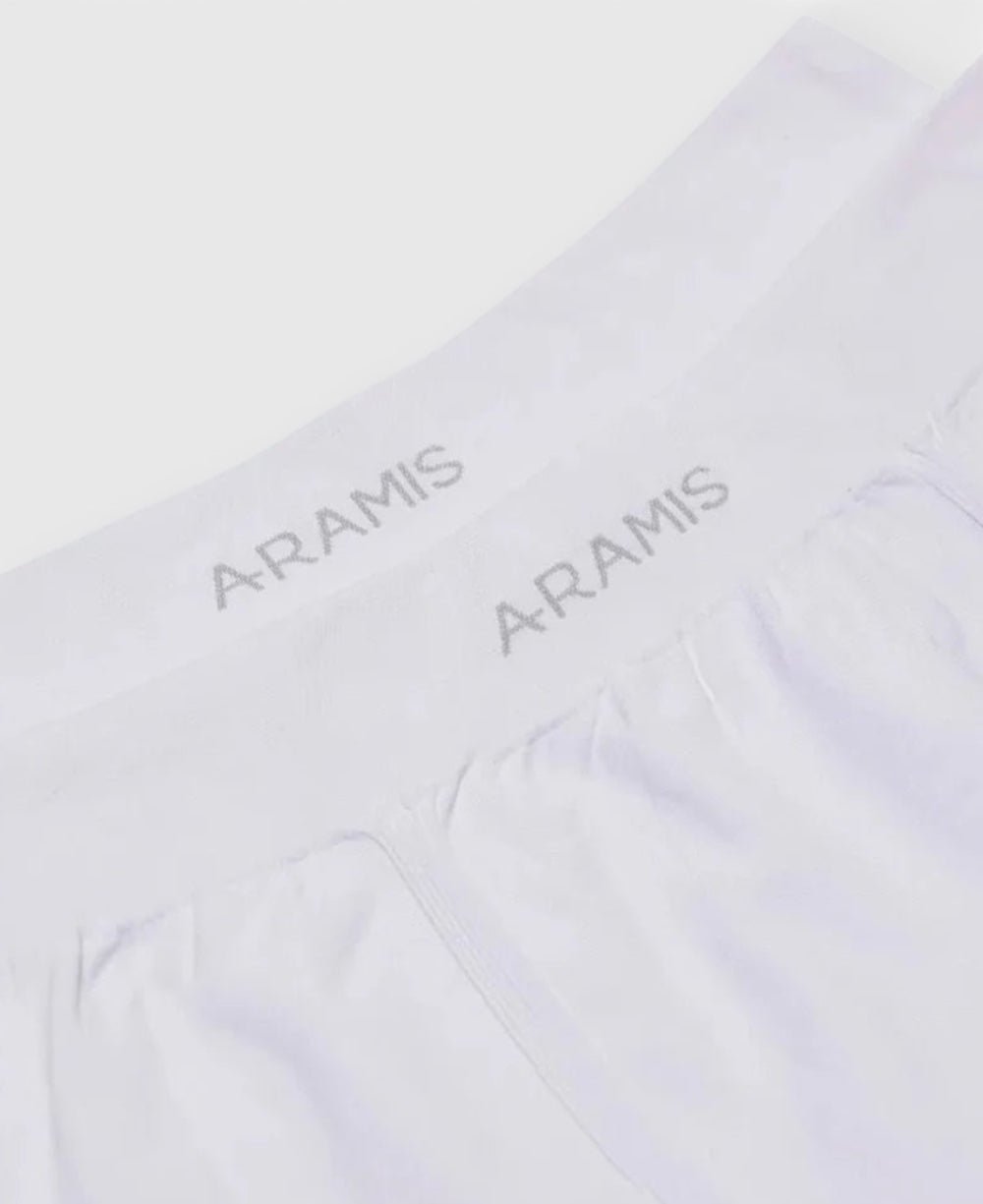 Kit 3 Cueca Boxers Branco MAsculina Sem Costura - Aramis