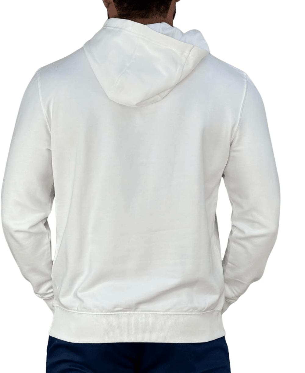 Moletom Branco Masculino Com Capuz Essential - TOMMY HILFIGER