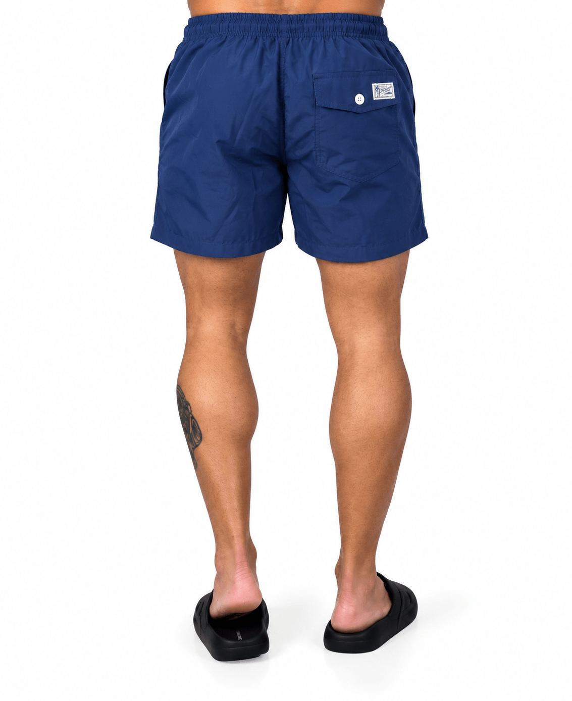 Shorts Praia Azul Marinho Masculino Liso - POLO