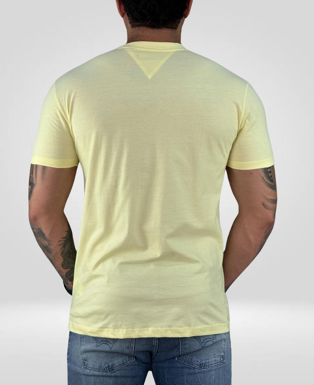 Camiseta Amarela Masculina Est.1985 - Tommy Hilfiger