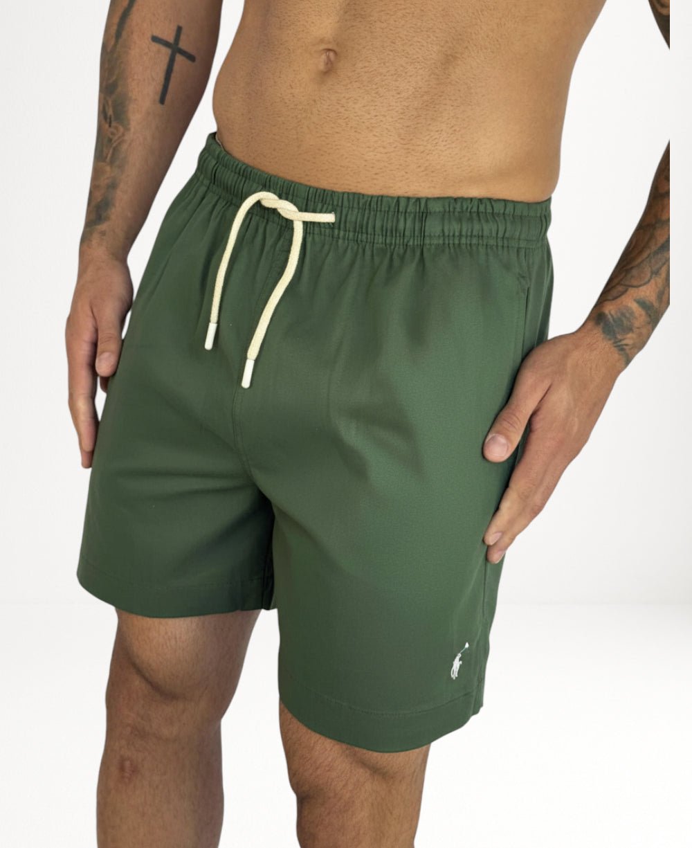 Shorts R L Verde Masculino- Polo