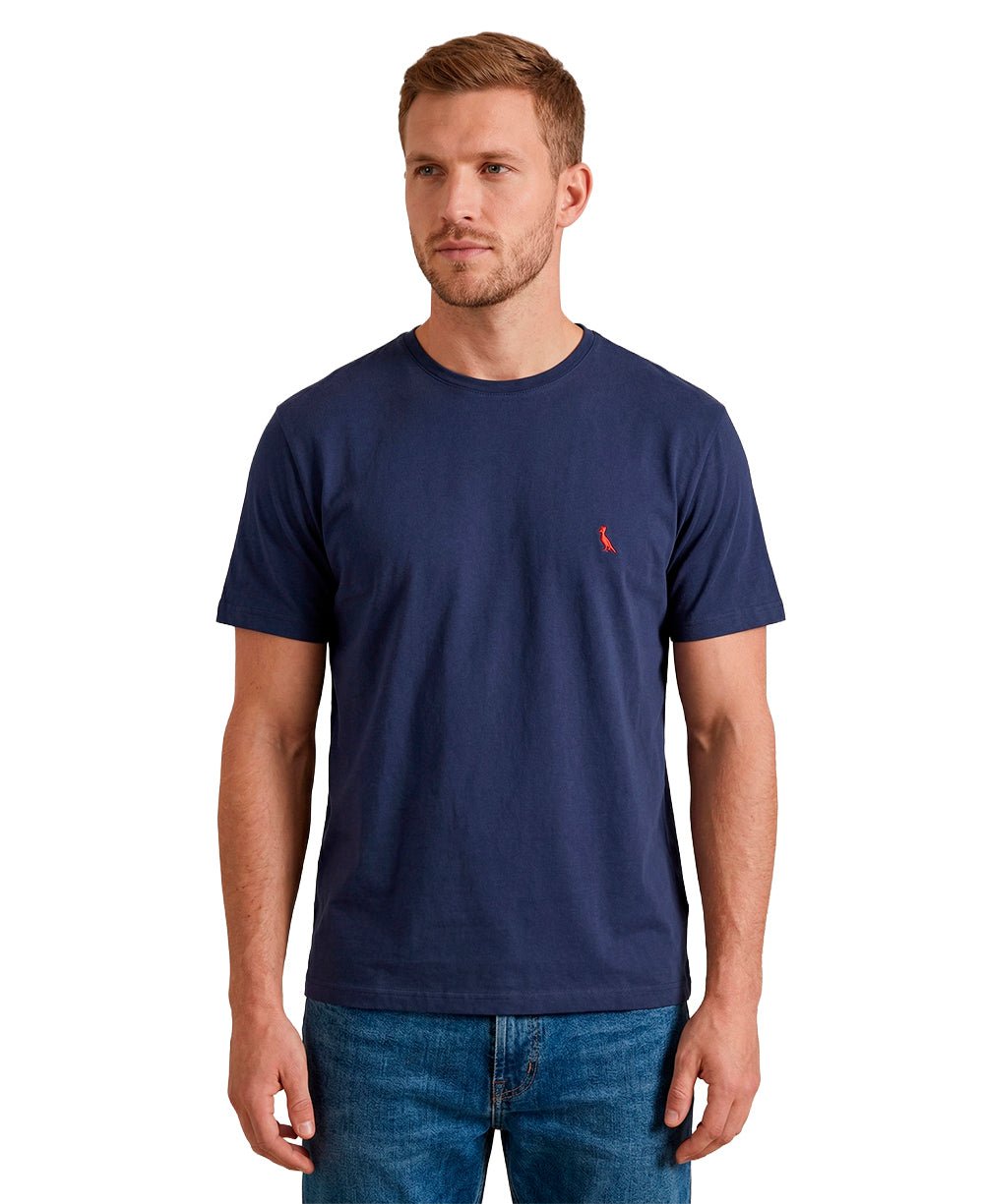 Camiseta Azul Marinho Masculina Regular Fit - Reserva