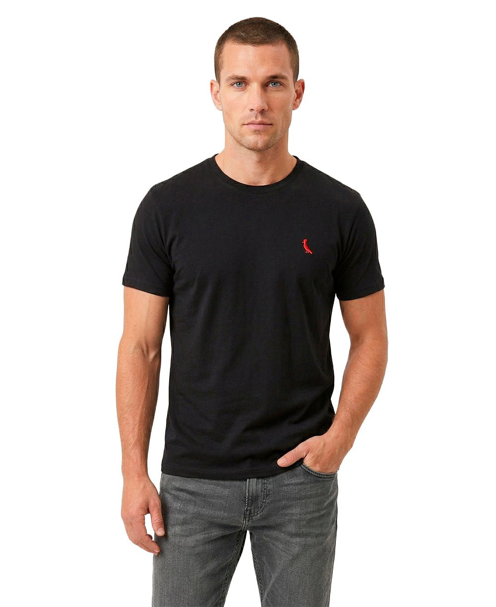 Camiseta Preta Básica Brasa Masculina – Reserva
