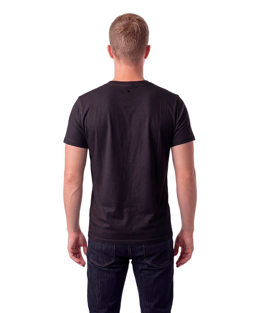 Camiseta Preta Algodão Peruano Premium - Reserva