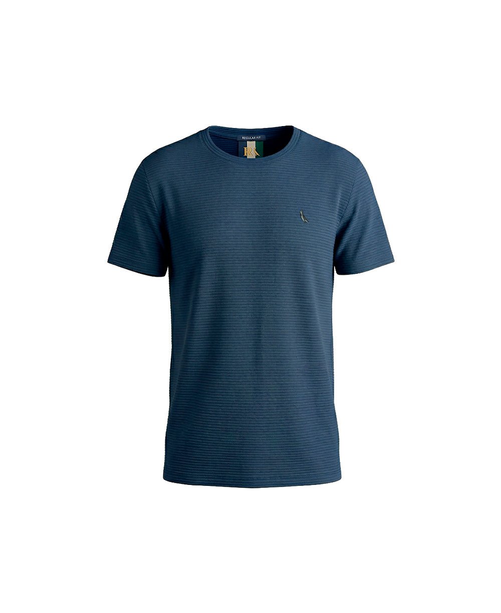 Camiseta Azul Marinho Masculina Regular Bristol - Reserva