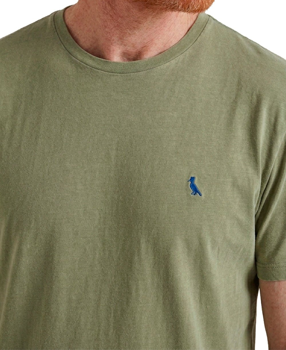 Camiseta Verde Militar Masculina Regular Fit - Reserva